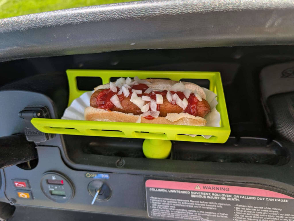 Golf Cart Hot Dog Holder
