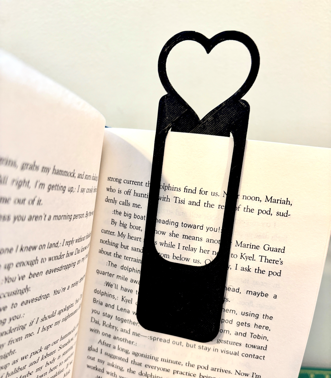 Love Heart Bookmark