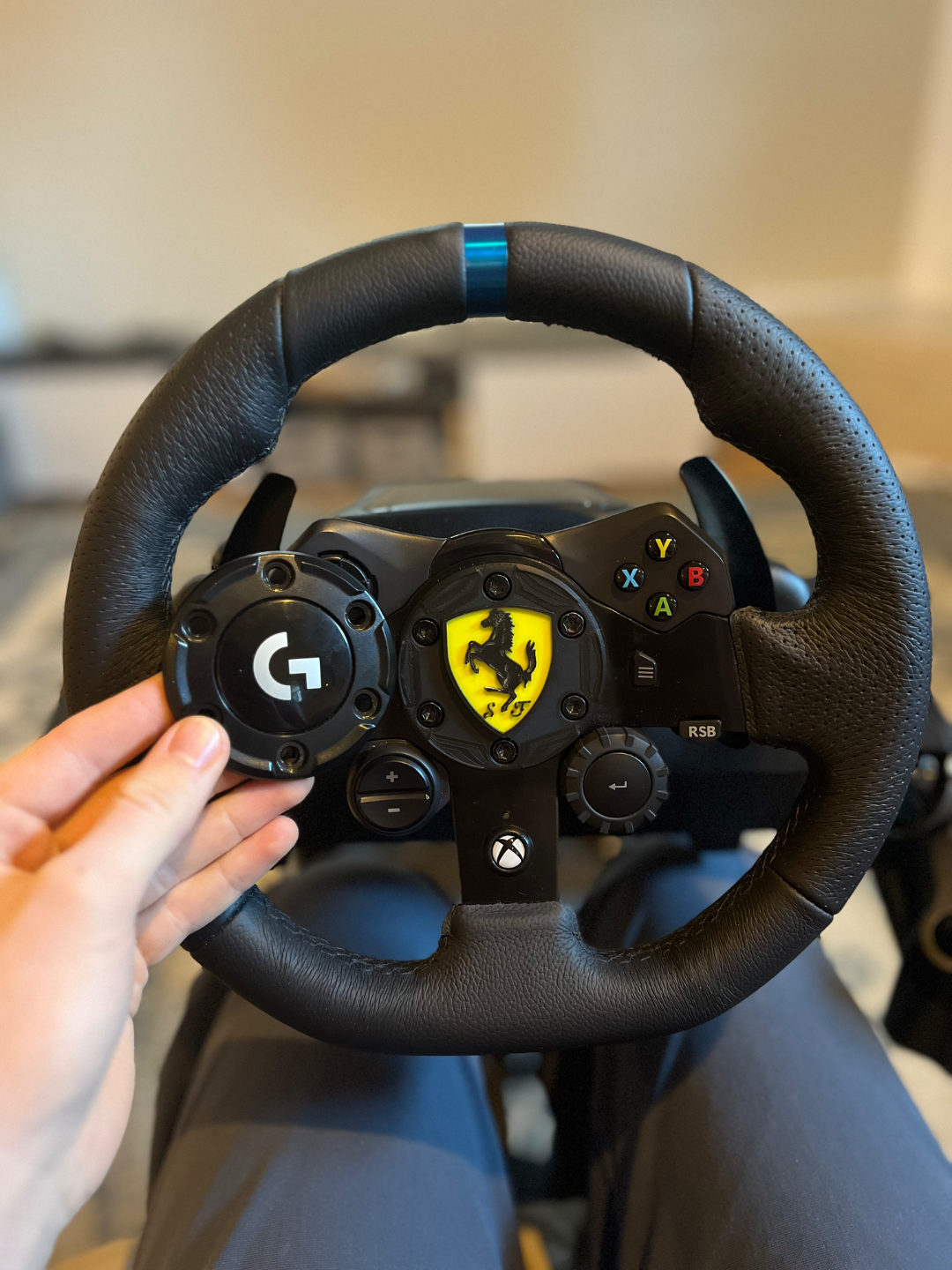 G920 G923 G29 Ferrari Logo Cap