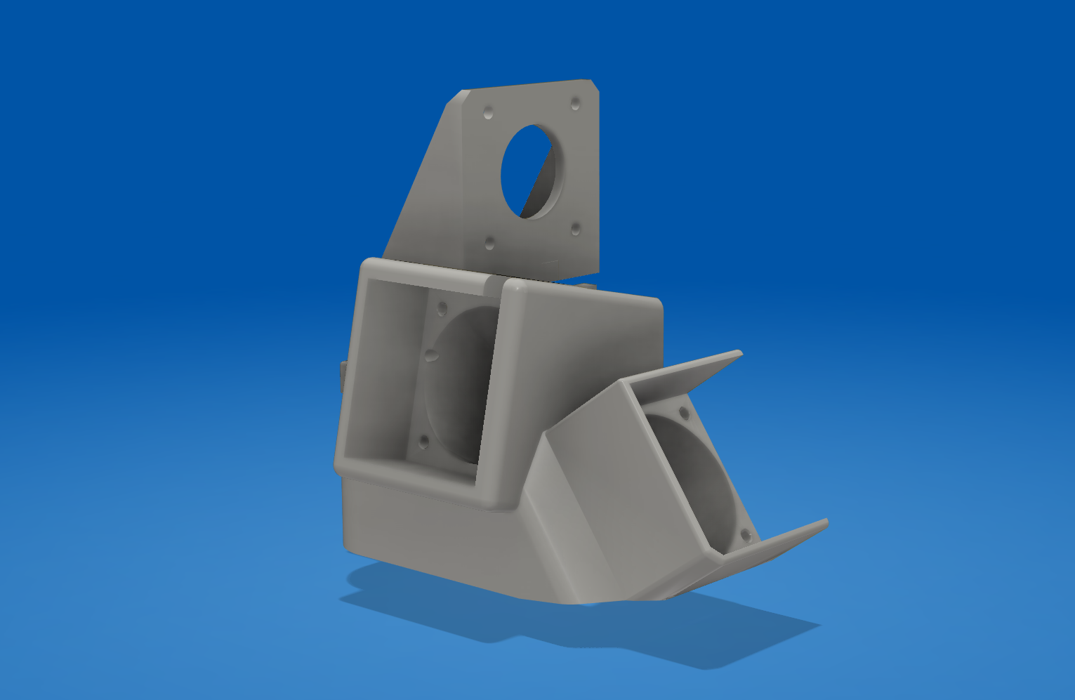 Direct drive mount with CR touch, noctua fans for Linear rail