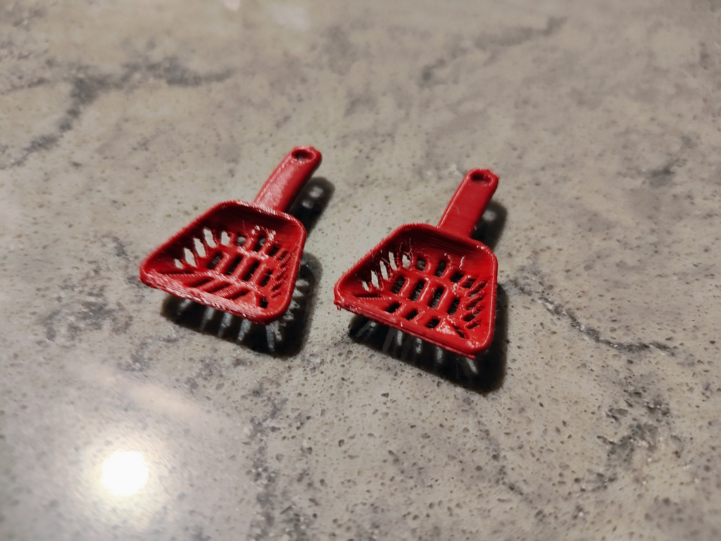 Cat Litter Scooper Earrings