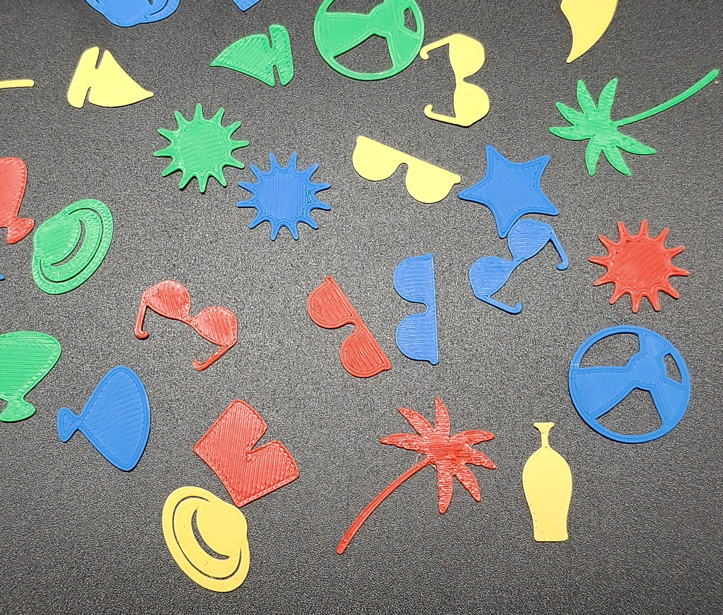 Summer Confetti - 12 Shapes