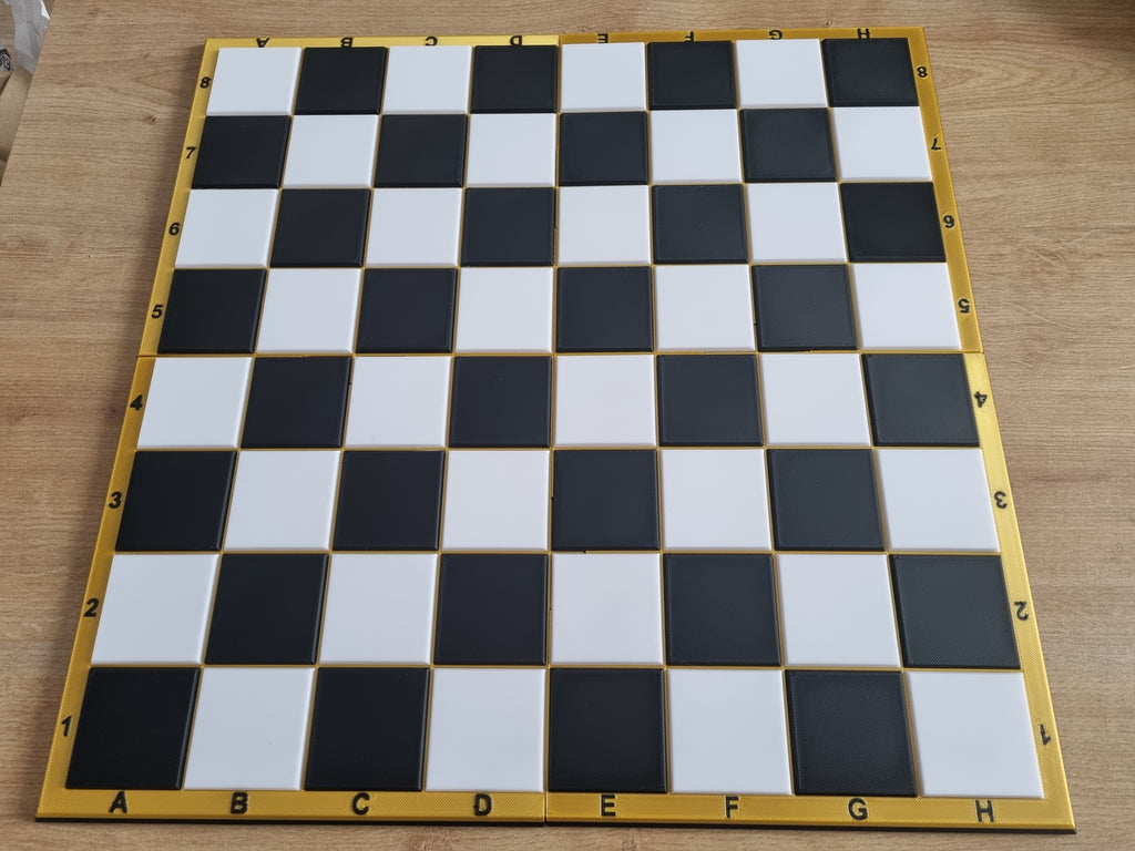 Modular Chess Board with Coordinates
