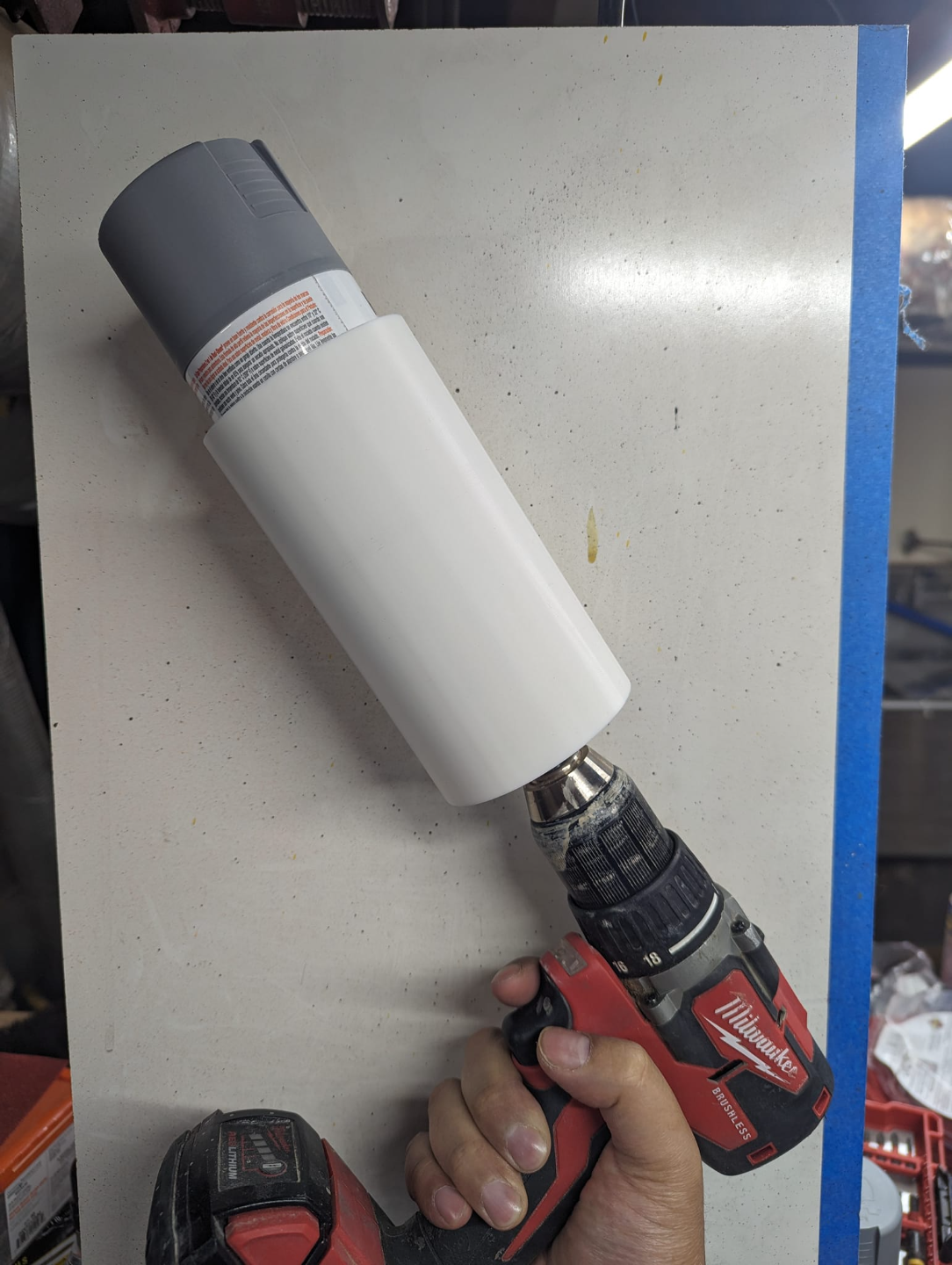 Spray Paint Can Mixer
