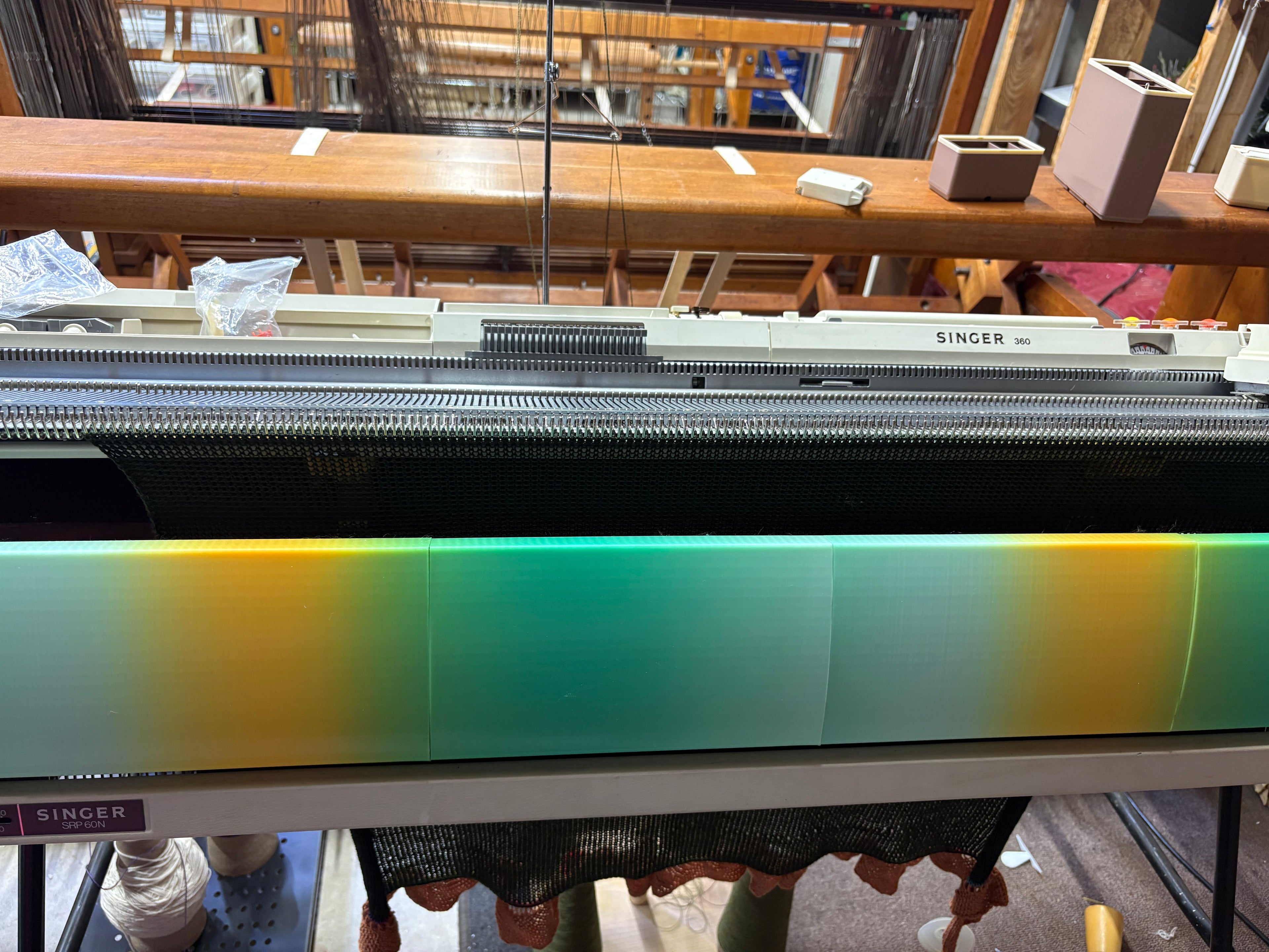 Singer/Studio Knitting Machine Ribber Cover