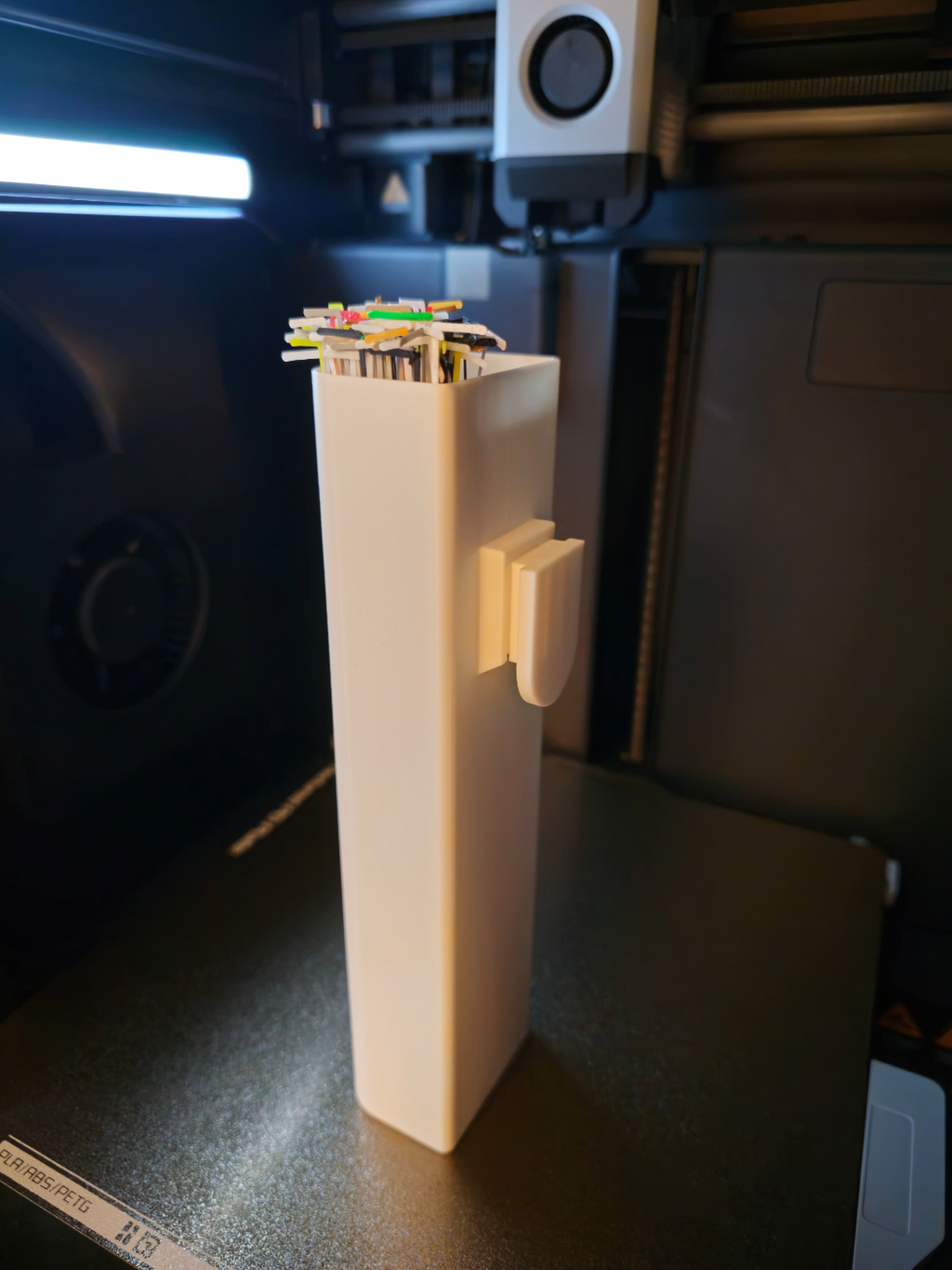 AMS Riser Filament purge line bin