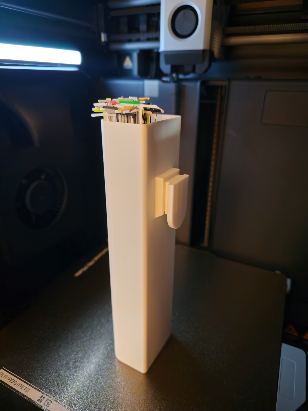 AMS Riser Filament purge line bin