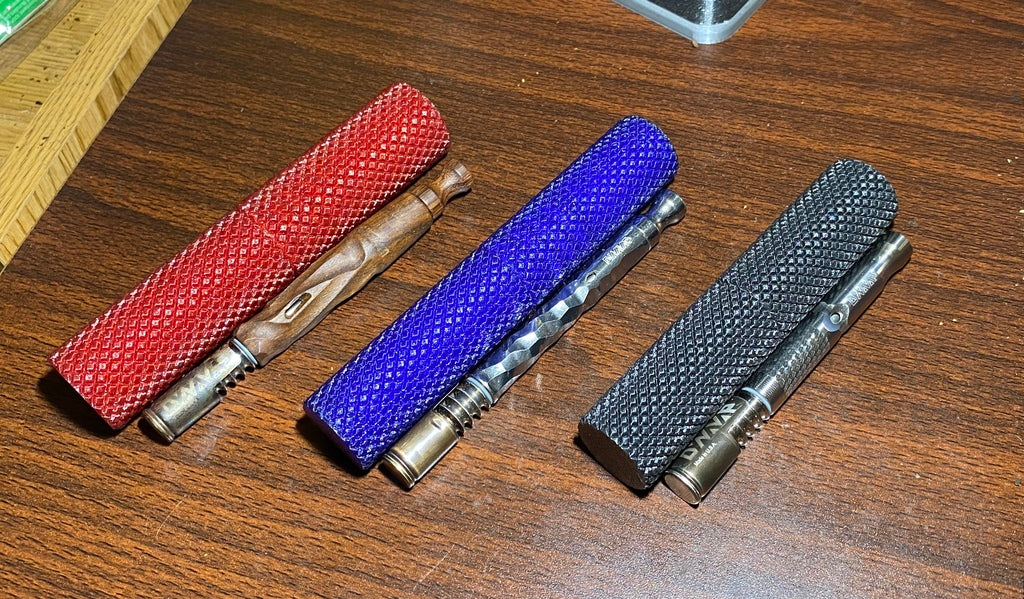 Knurled DynaVap Container for Most DynaVap Sizes