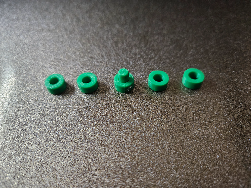 Pin Hole Clearance/Tolerance Test (4 mm pin into 0.0 mm - 0.4 mm extra sized holes)