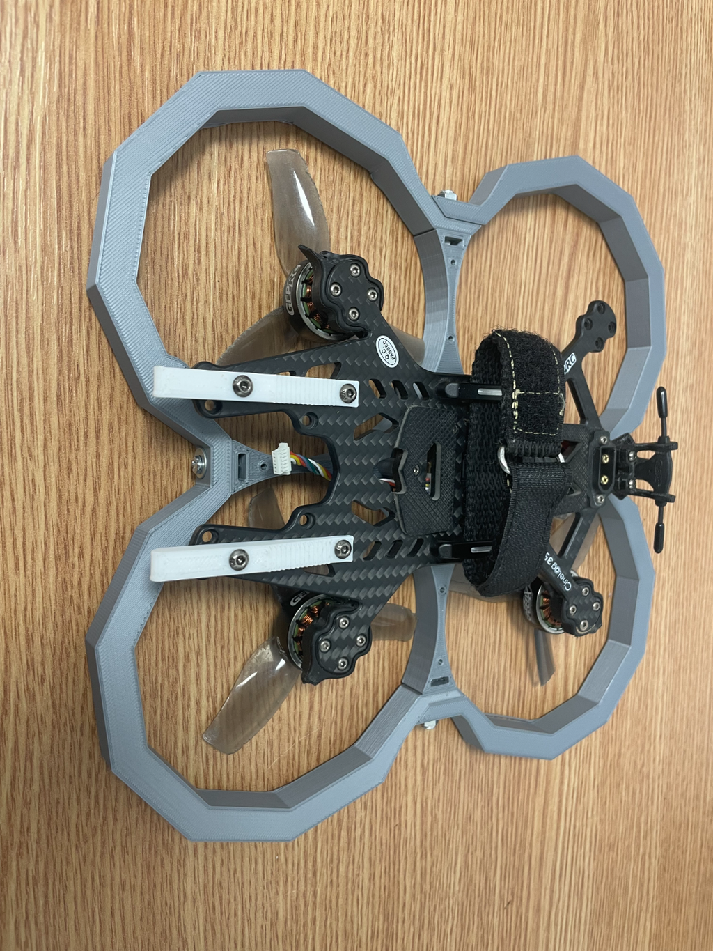 Cinelog 35 v2 - complete prop guard assembly