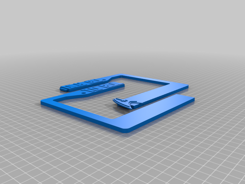 Star Trek License Plate Frame [TO BOLDLY GO]