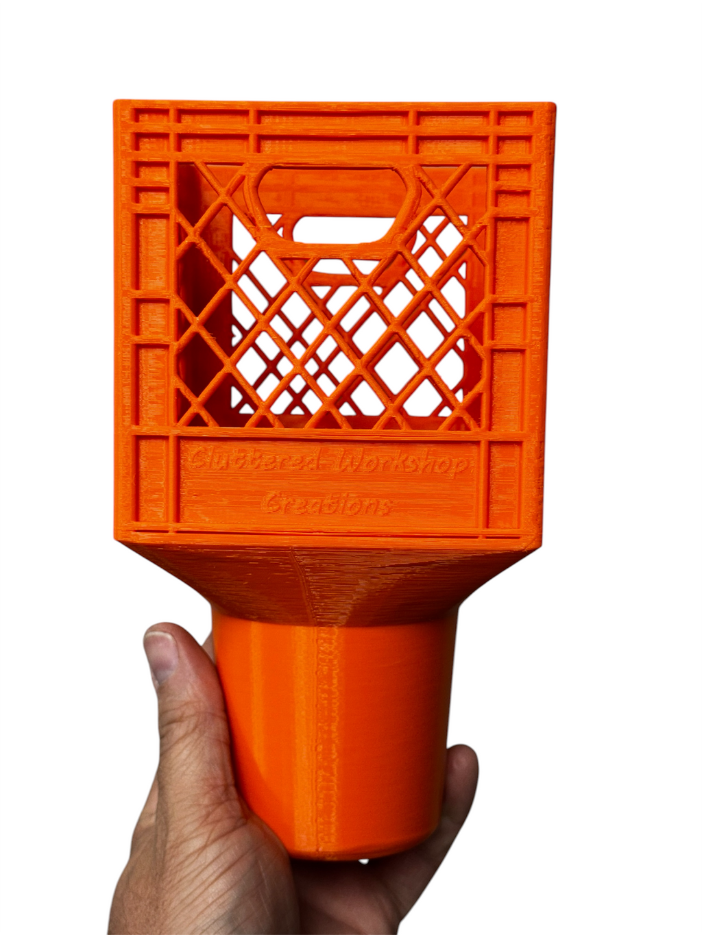 Mini Milk Crate Cup Holder