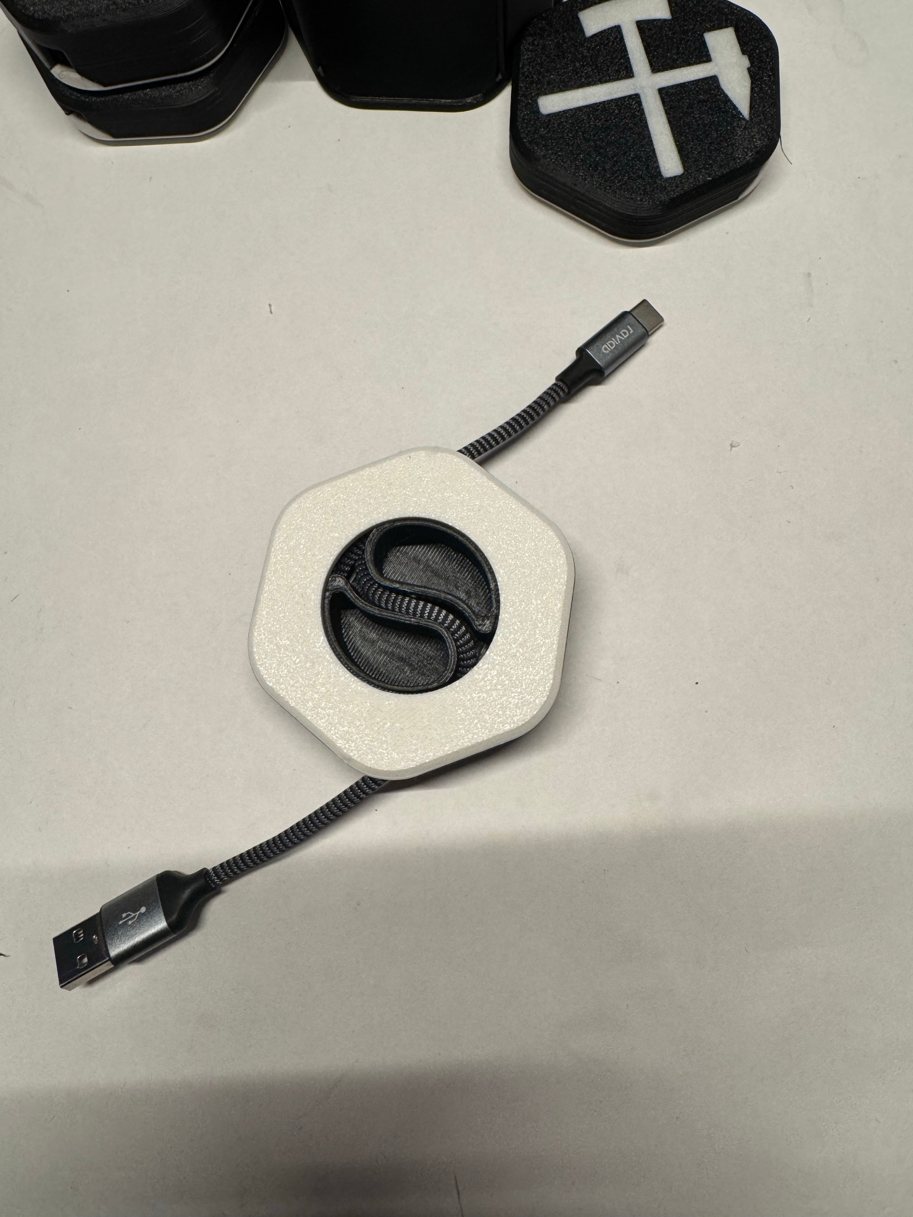 Cable Winder click-stop - "Bergbau" Edition
