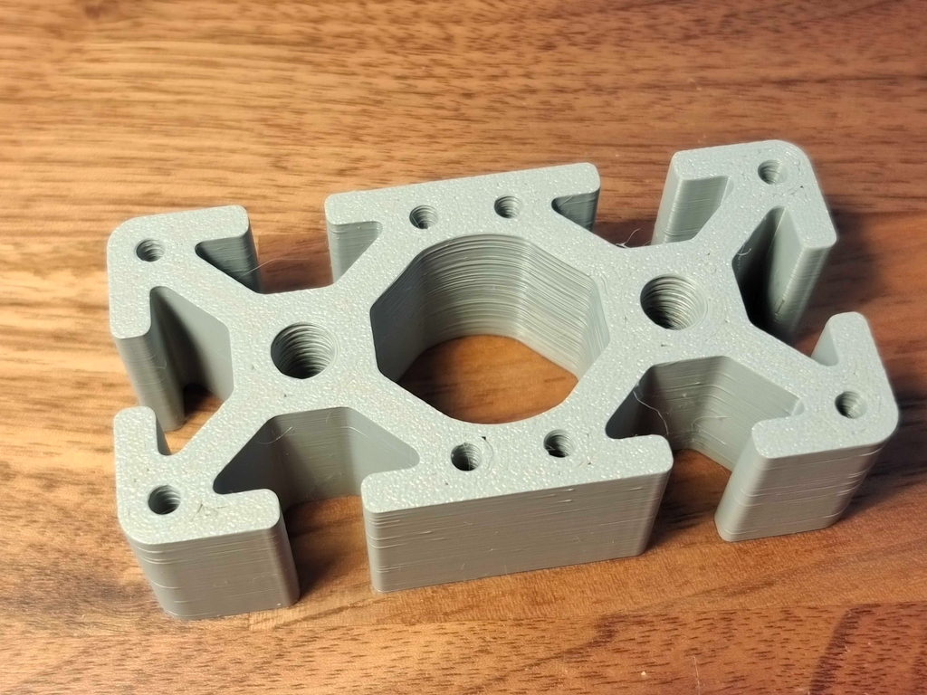 Print-optimized 4080 Aluminum Extrusion Profile