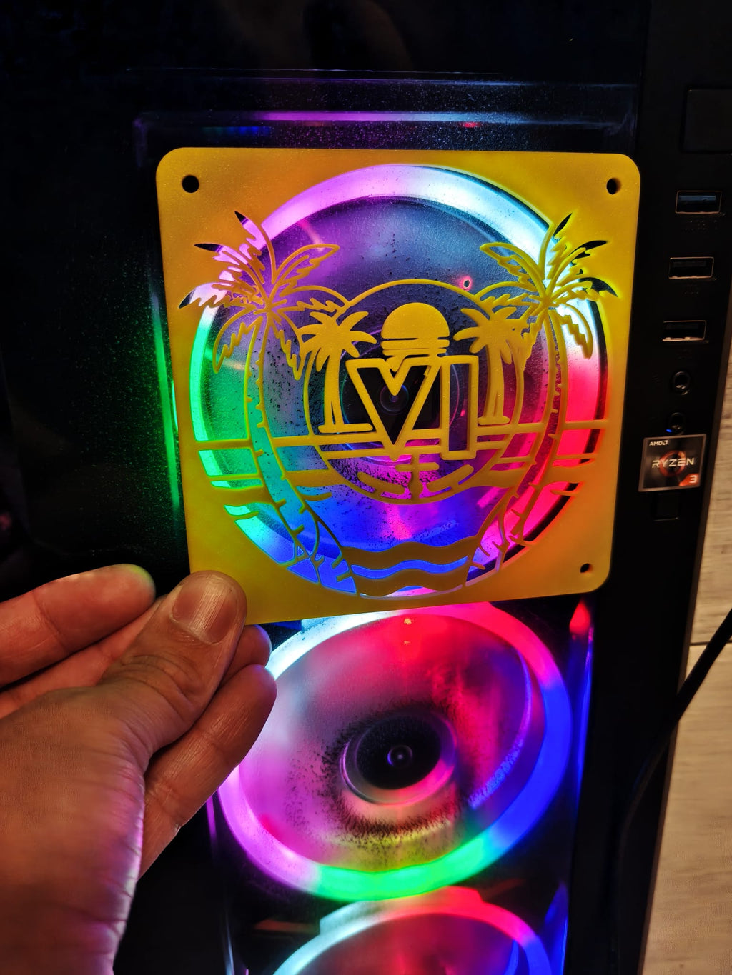 GTA VI Fan 120mm Covers PC