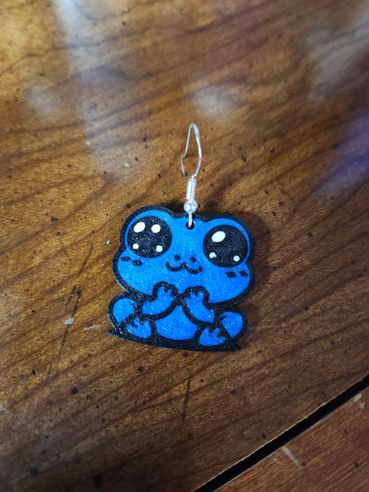 Frog Earrings