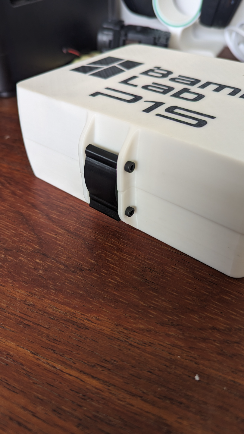 Bambu Lab parts box snap latch