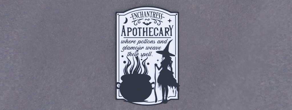 Apothecary Sign