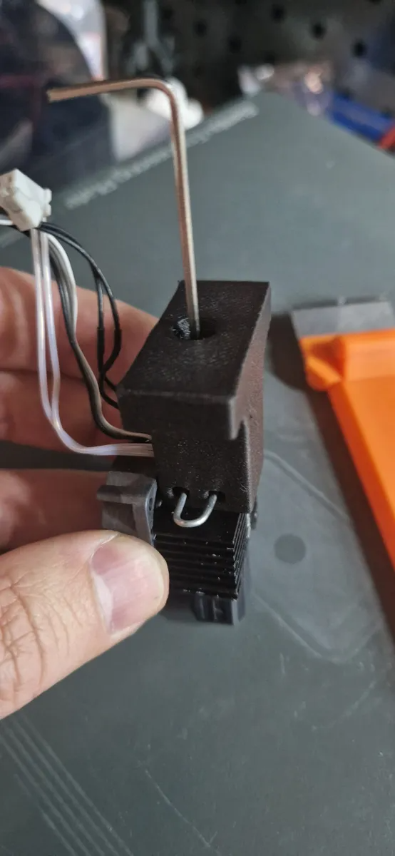 Bambu clog pusher for hotend