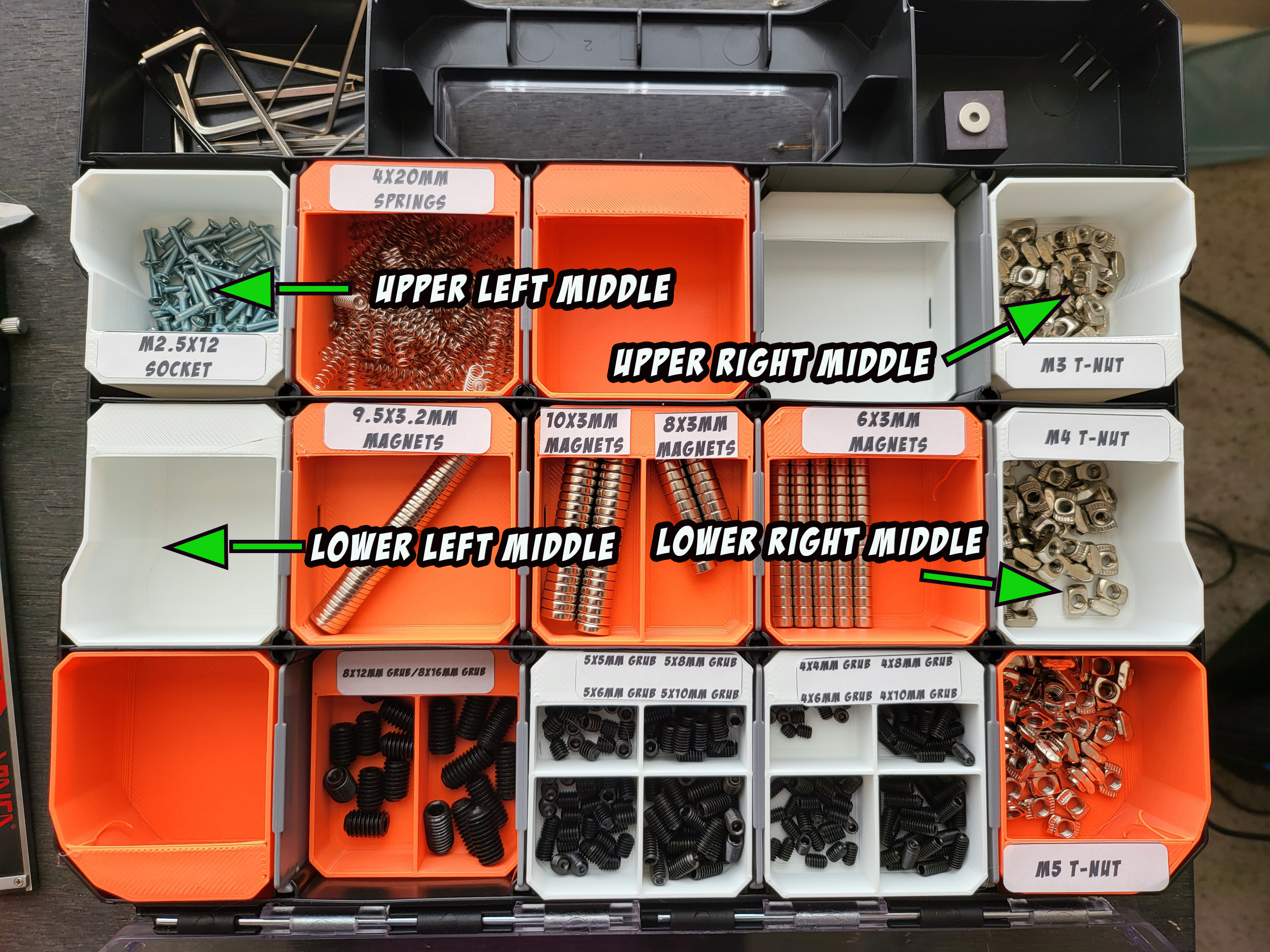 Husky Double Sided Storage Inserts