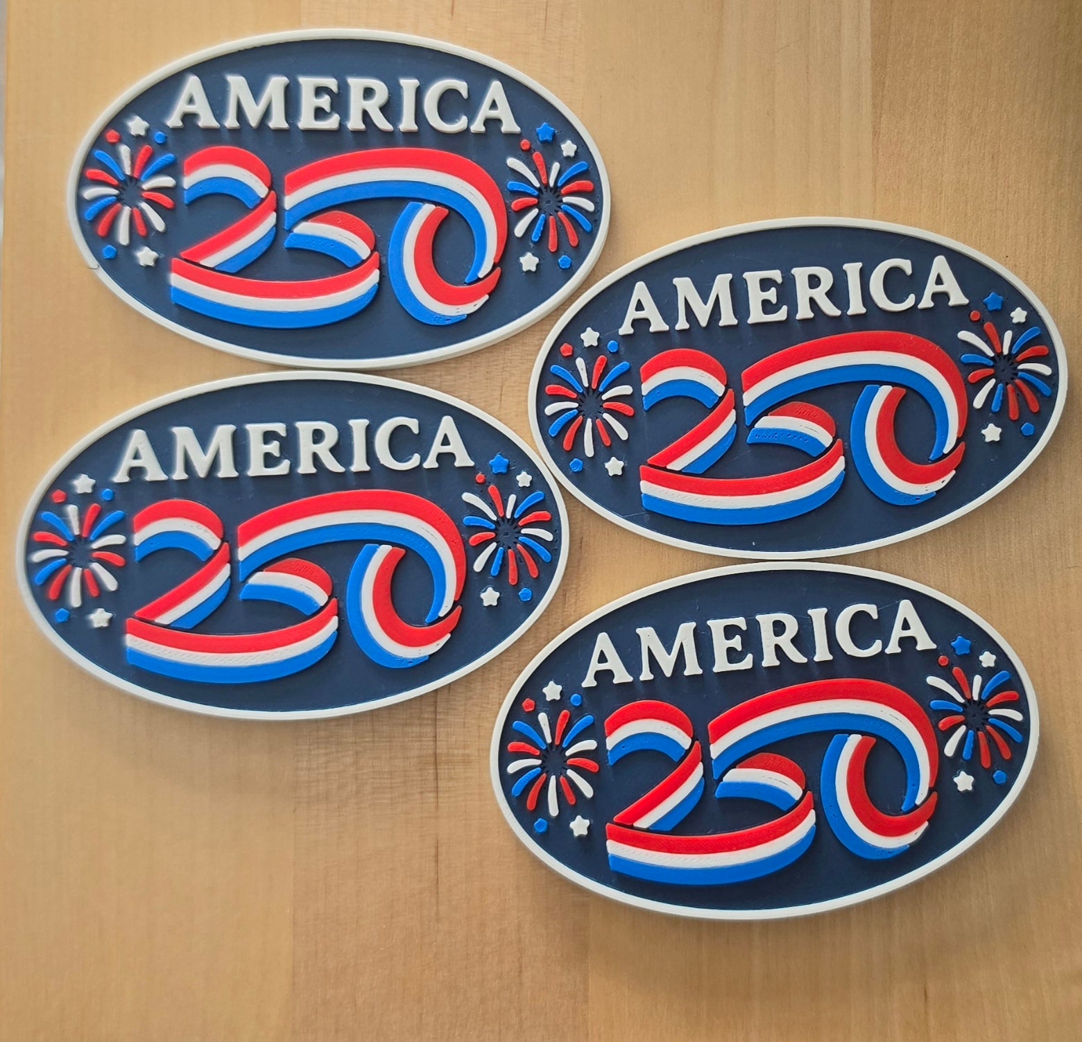 America 250 pin