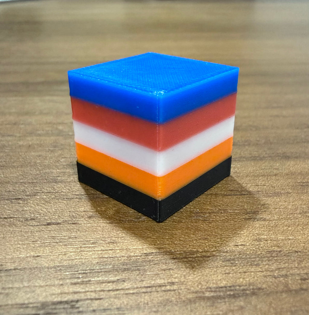 Filament Color Test Cube