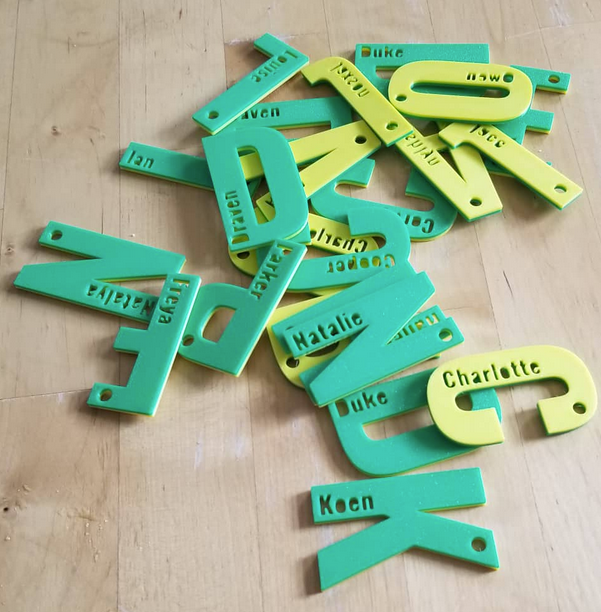Customized Name Keychain