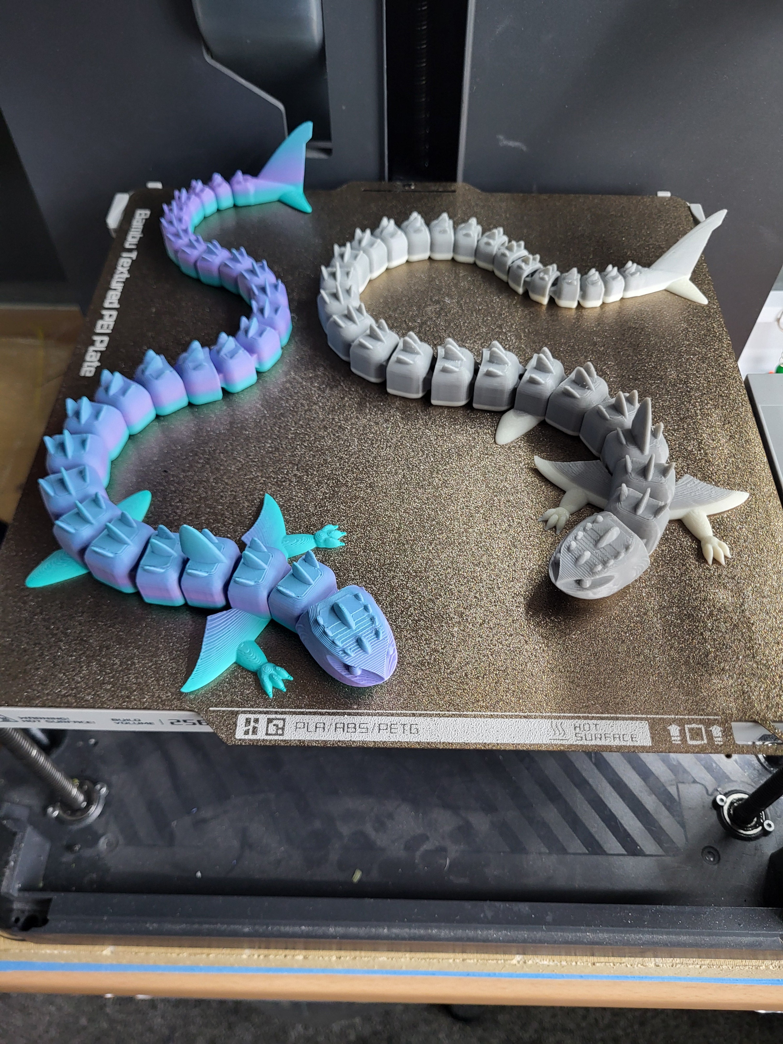 shark dragon articulated