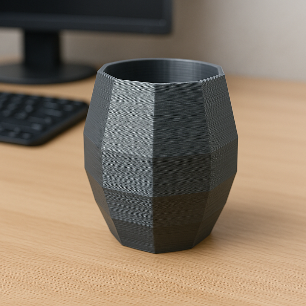 polygonal pencil holder / porta lapices poligonal