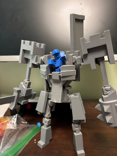 Articulated Roblox kings mech