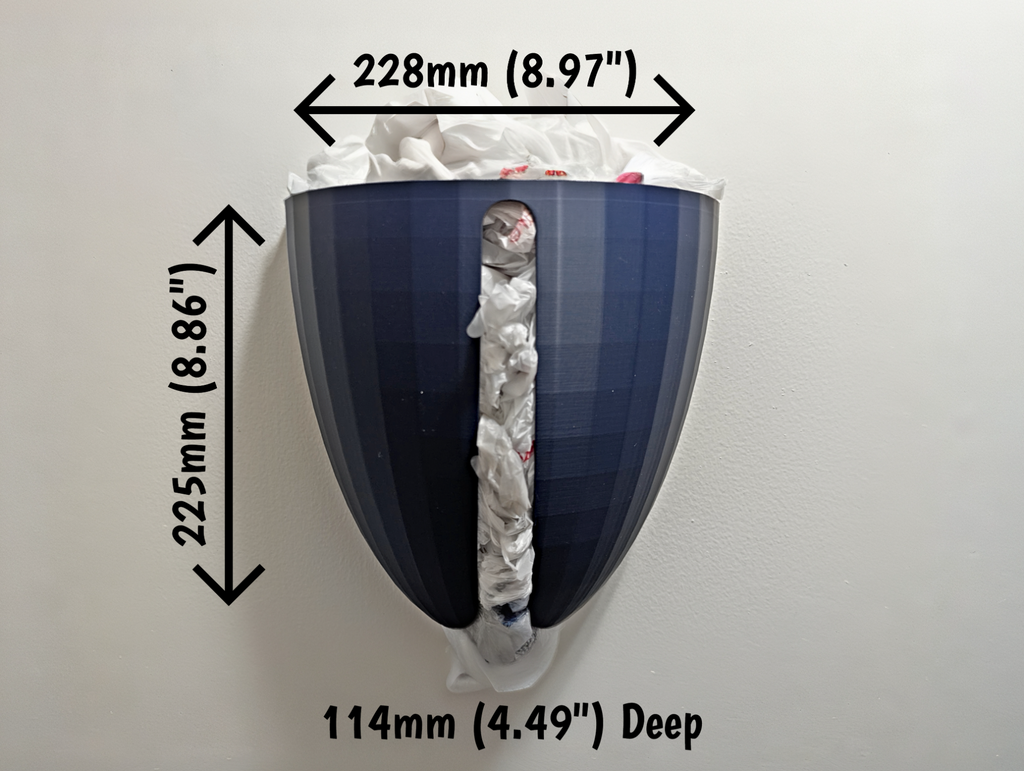 Recycled Plastic Grocery Bag Holder