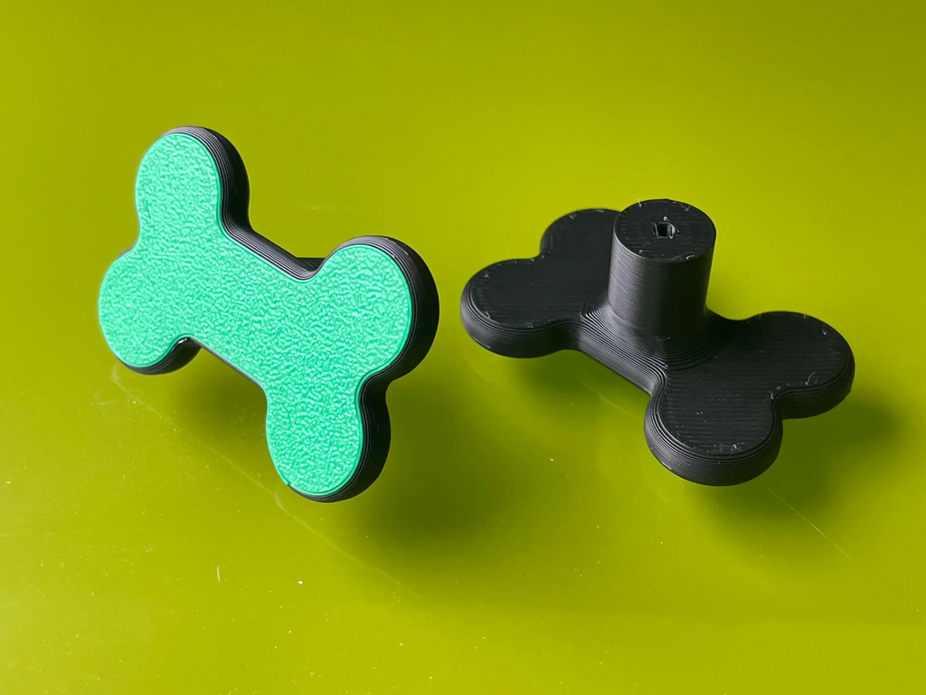 bone shaped cabinet knob