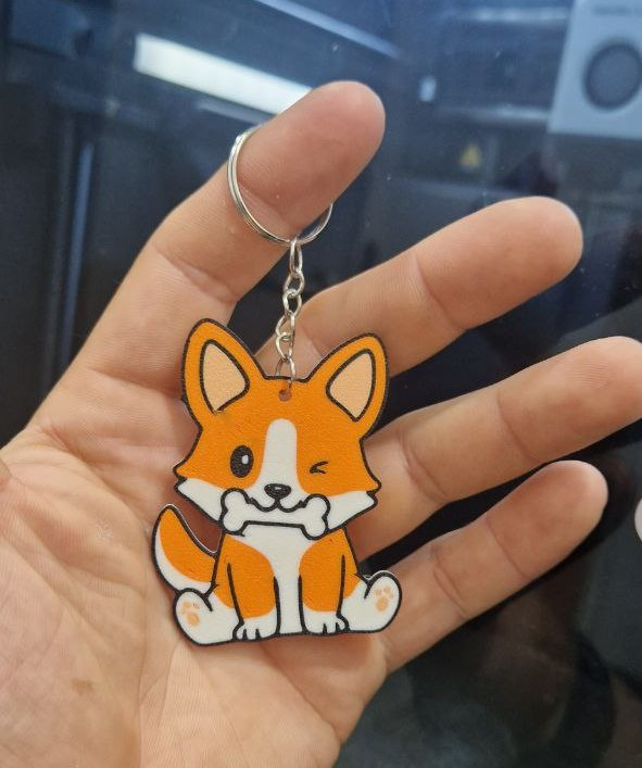 Keychain dog