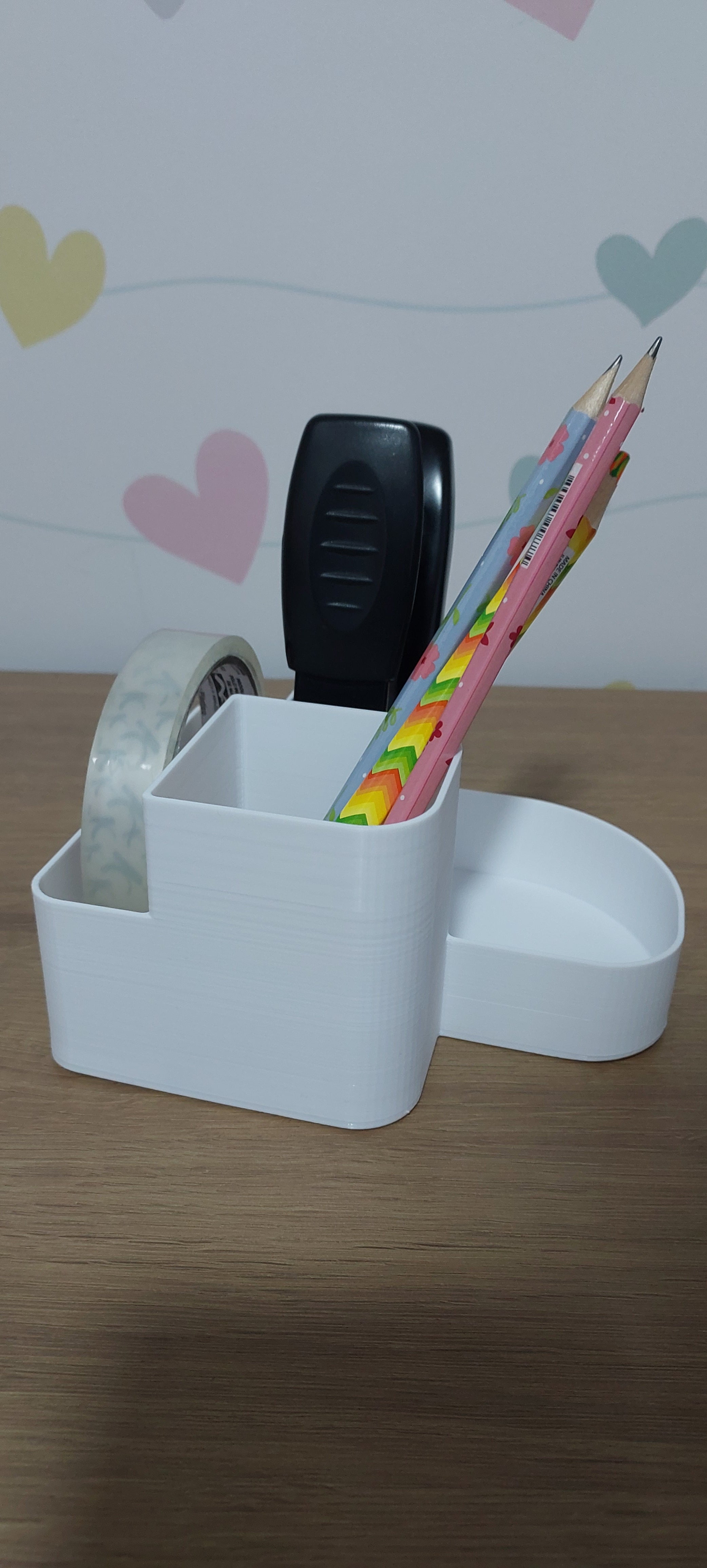 Organizadora de canetas_Clips_fita_Gramp_ CEBEL3D