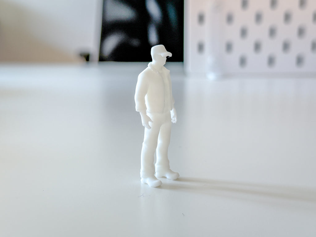 Miniature Standing Man/Worker for your Diorama