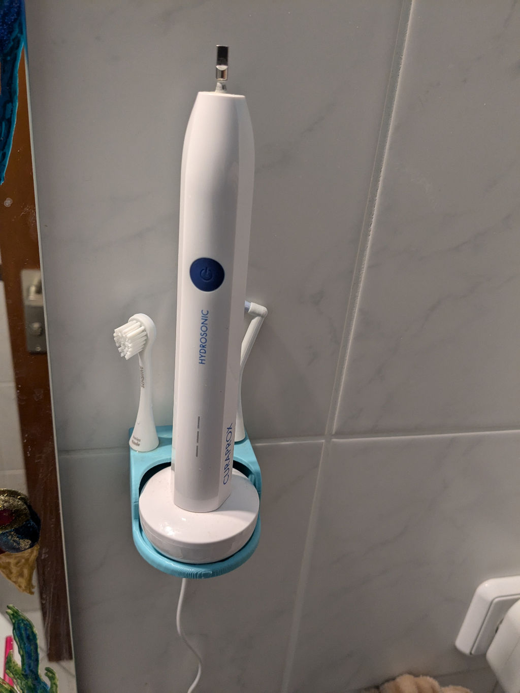 Wall Mount for Curaprox electric toothbrush