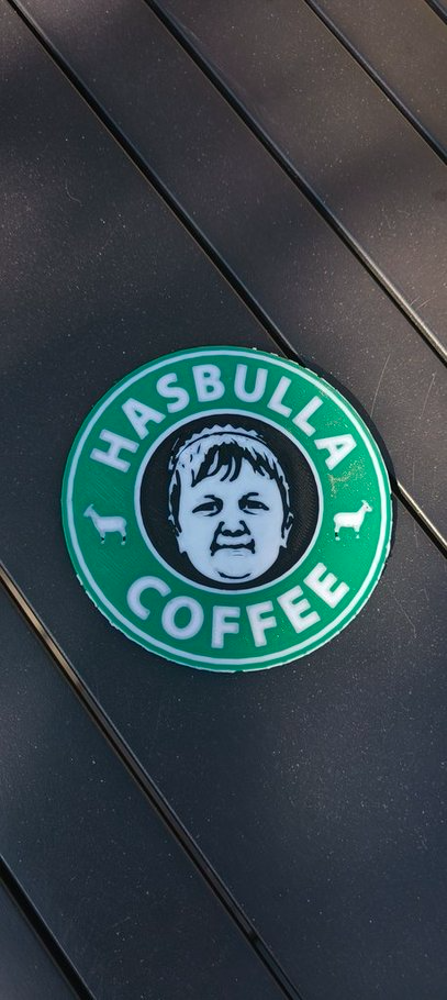 Hasbulla Coffee Coaster