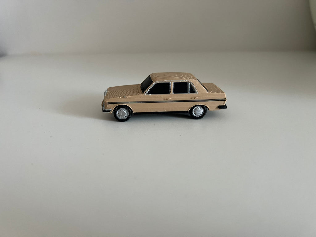 Mercedes W123 3D Print– Detailed Classic Car Model