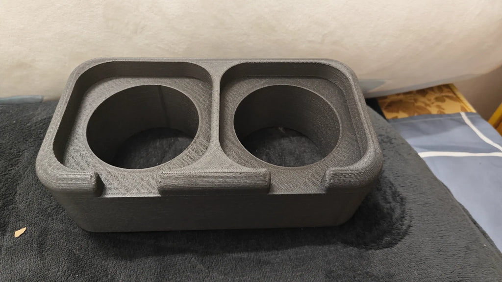 宠物1000ml撞针饮水器垫高两个