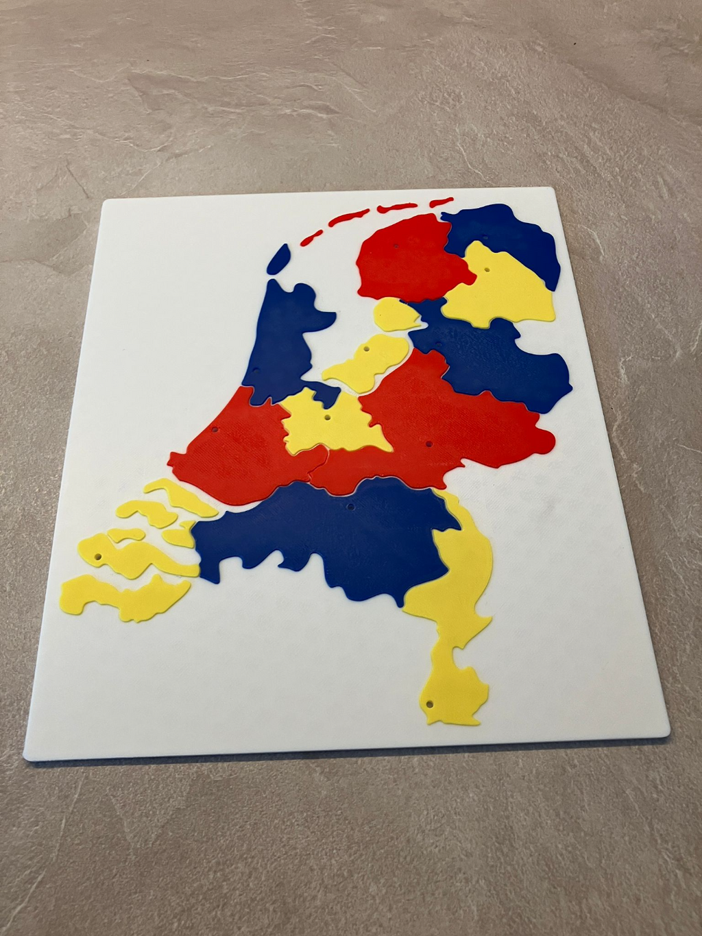 Map of the Netherlands – Learn Provinces&Capitals