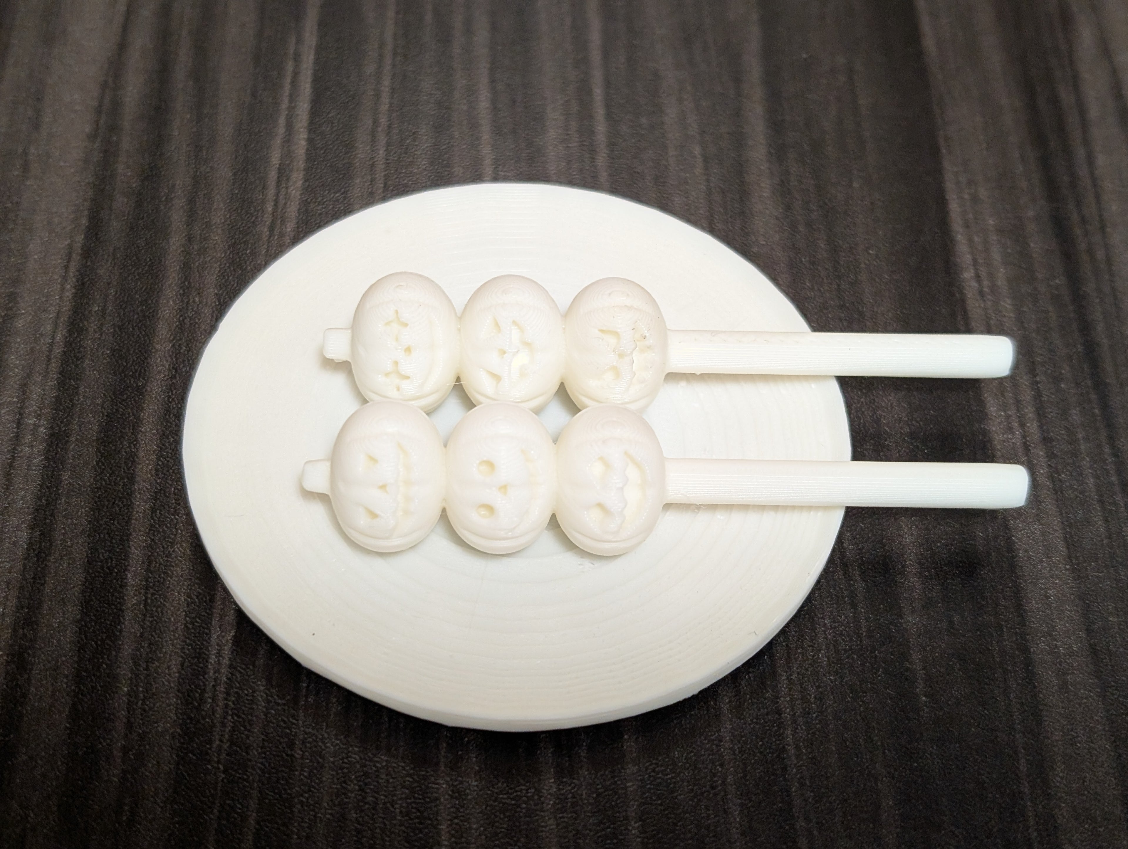 Jack-o'-lantern Dango