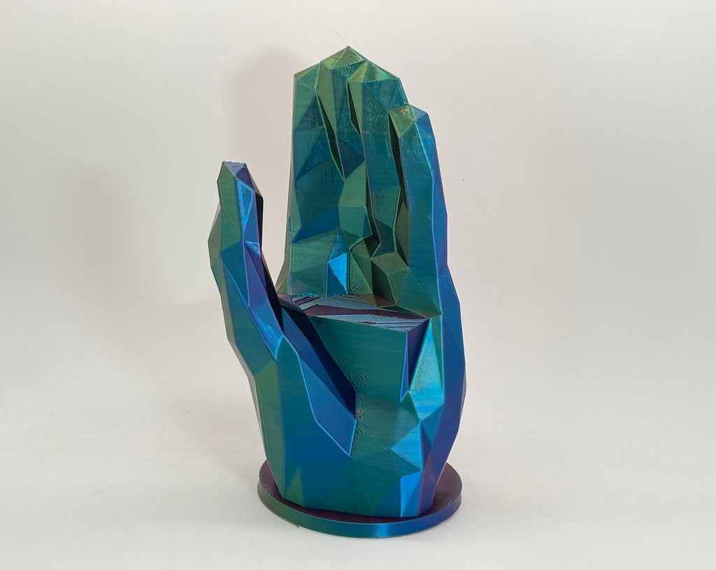 Low Poly Hand Phone Stand & Controller Holder