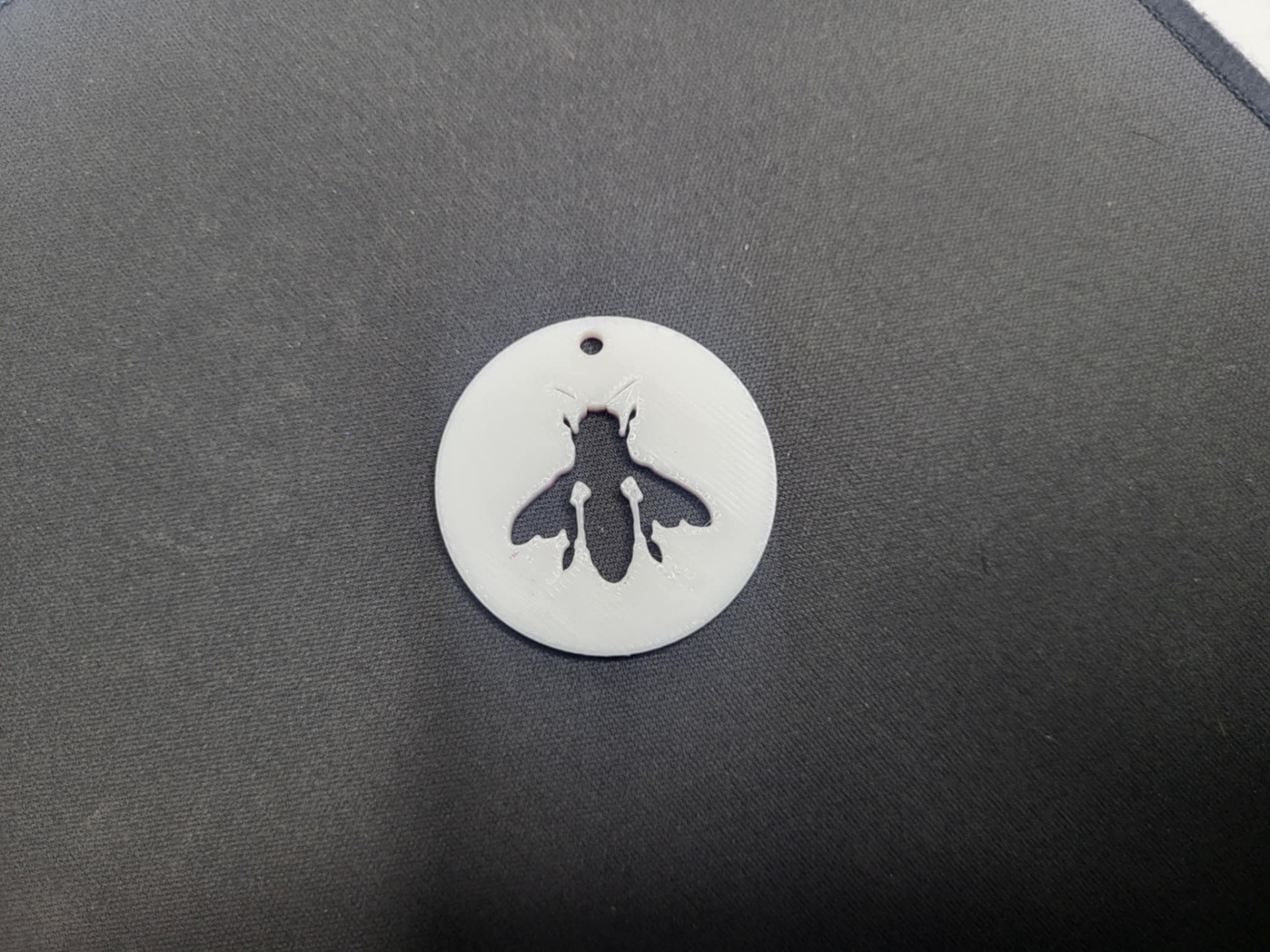 Honeybee keychain