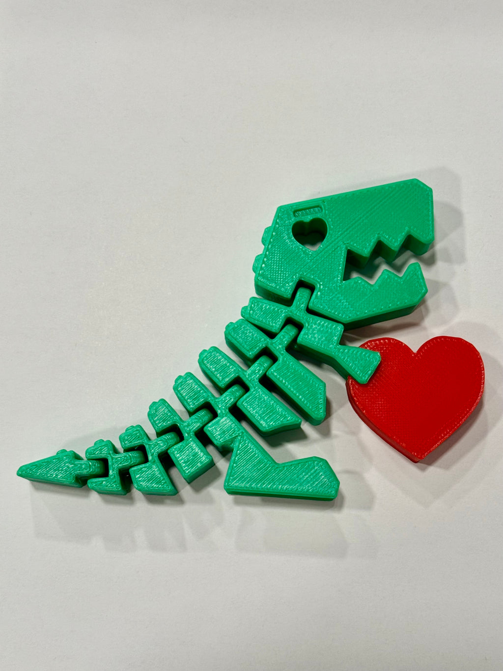Flexi Rex With Heart For Valentine's Day