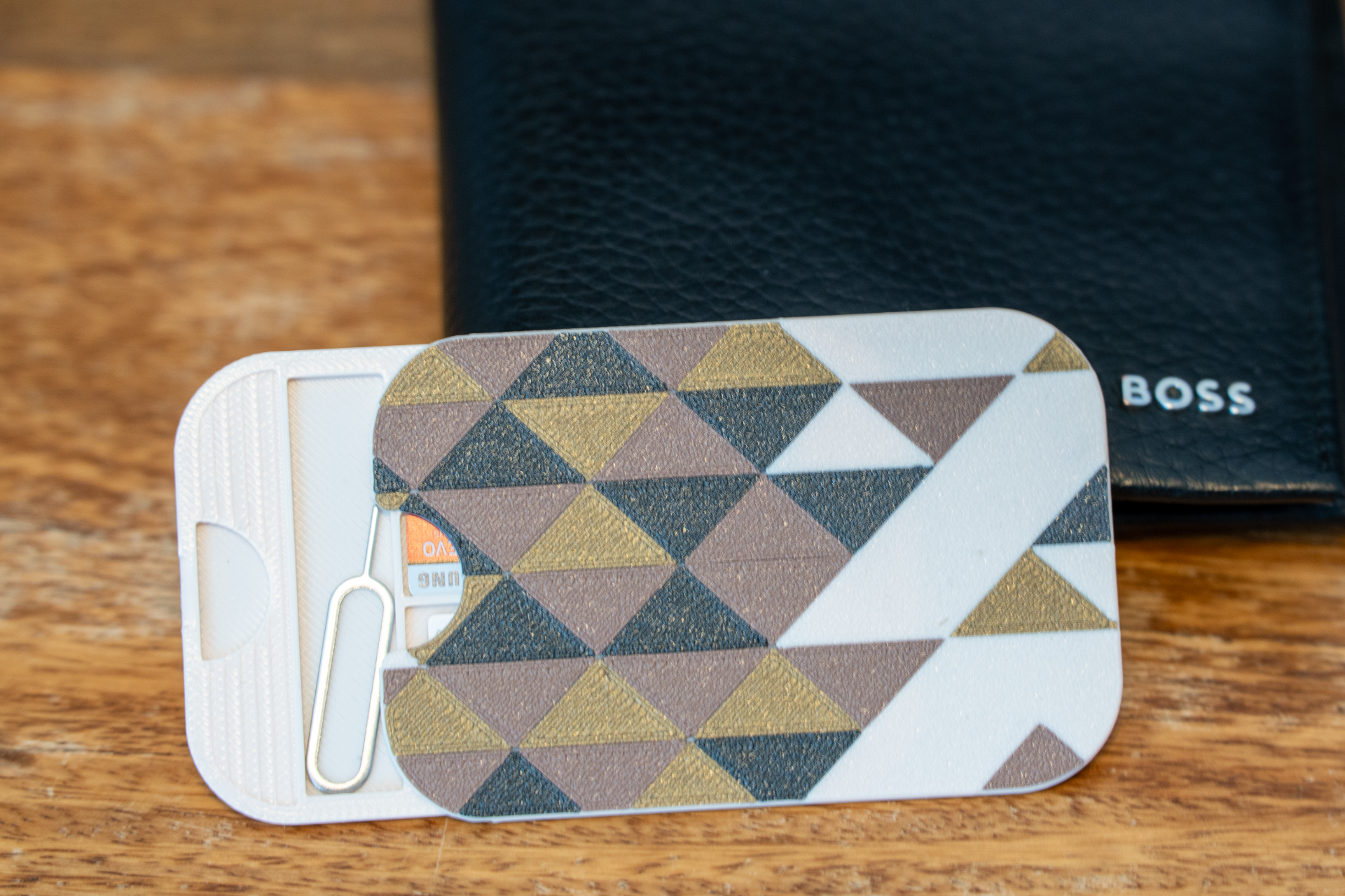 3.2mm multi-color wallet SIM/SD card tray