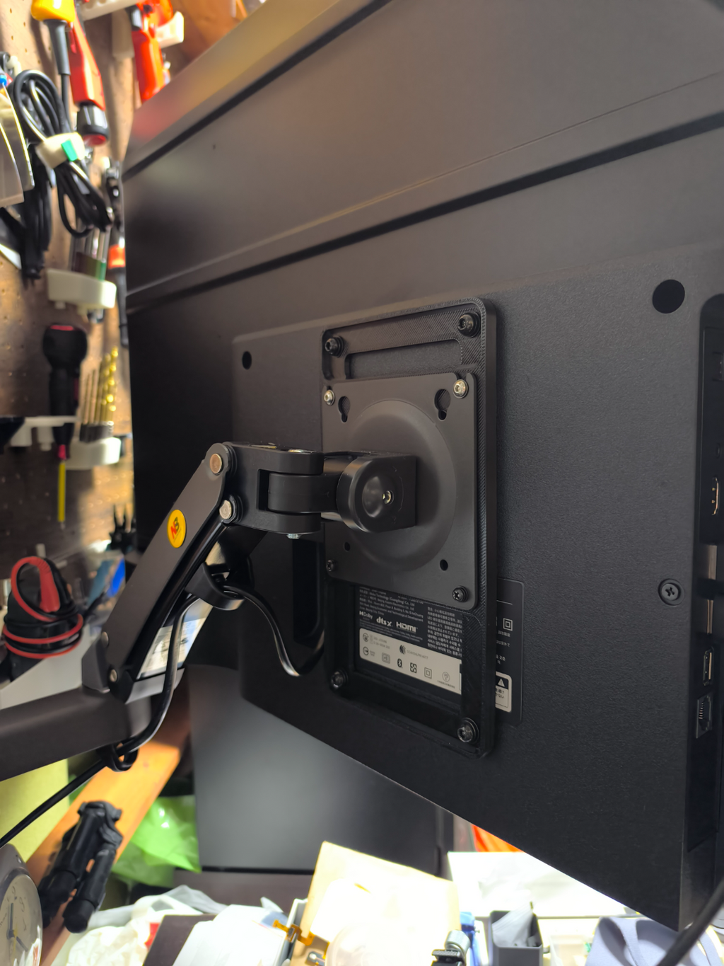 VESA Mount Adapter for XiaomiTV(200x100 → 100x100)