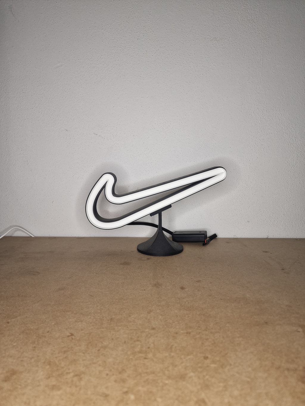Nike Swoosh LED Lamp – Desk or Wall