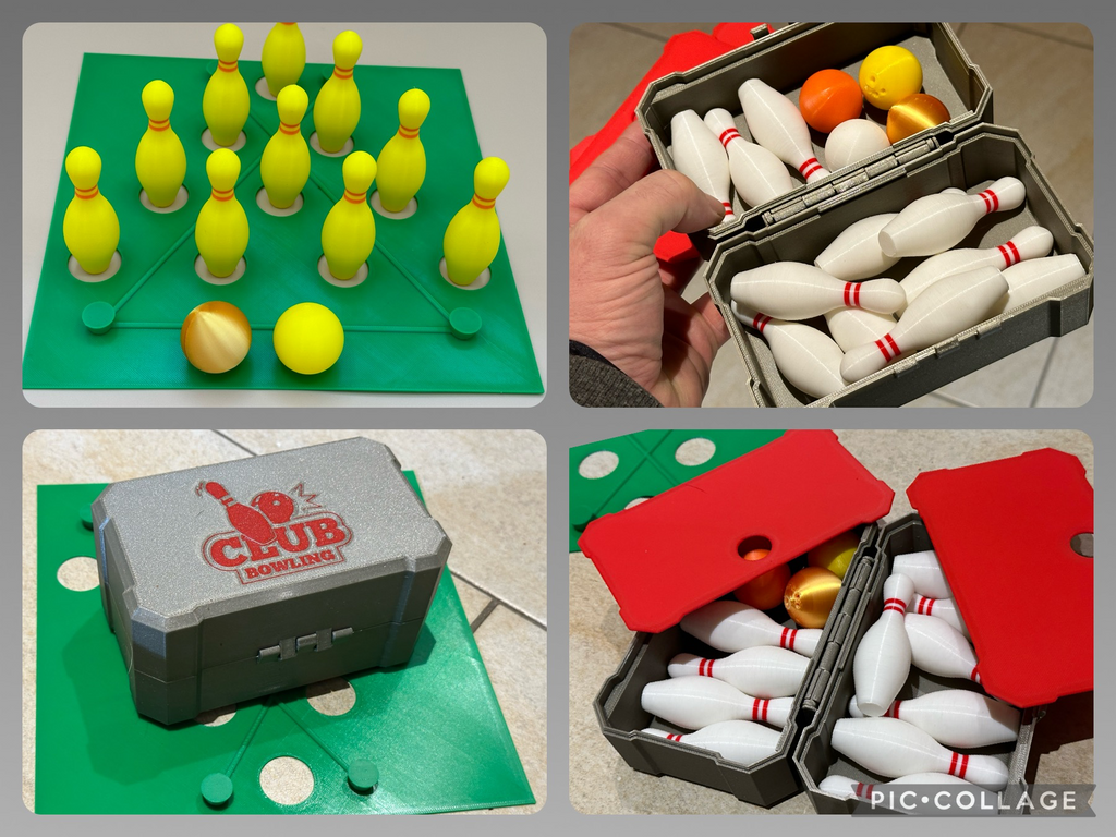 Mini Table Bowling Set