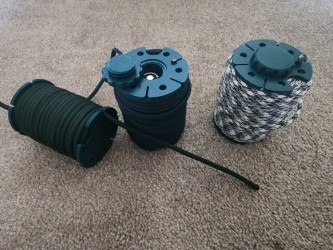 Paracord or Rope and Battery Holder