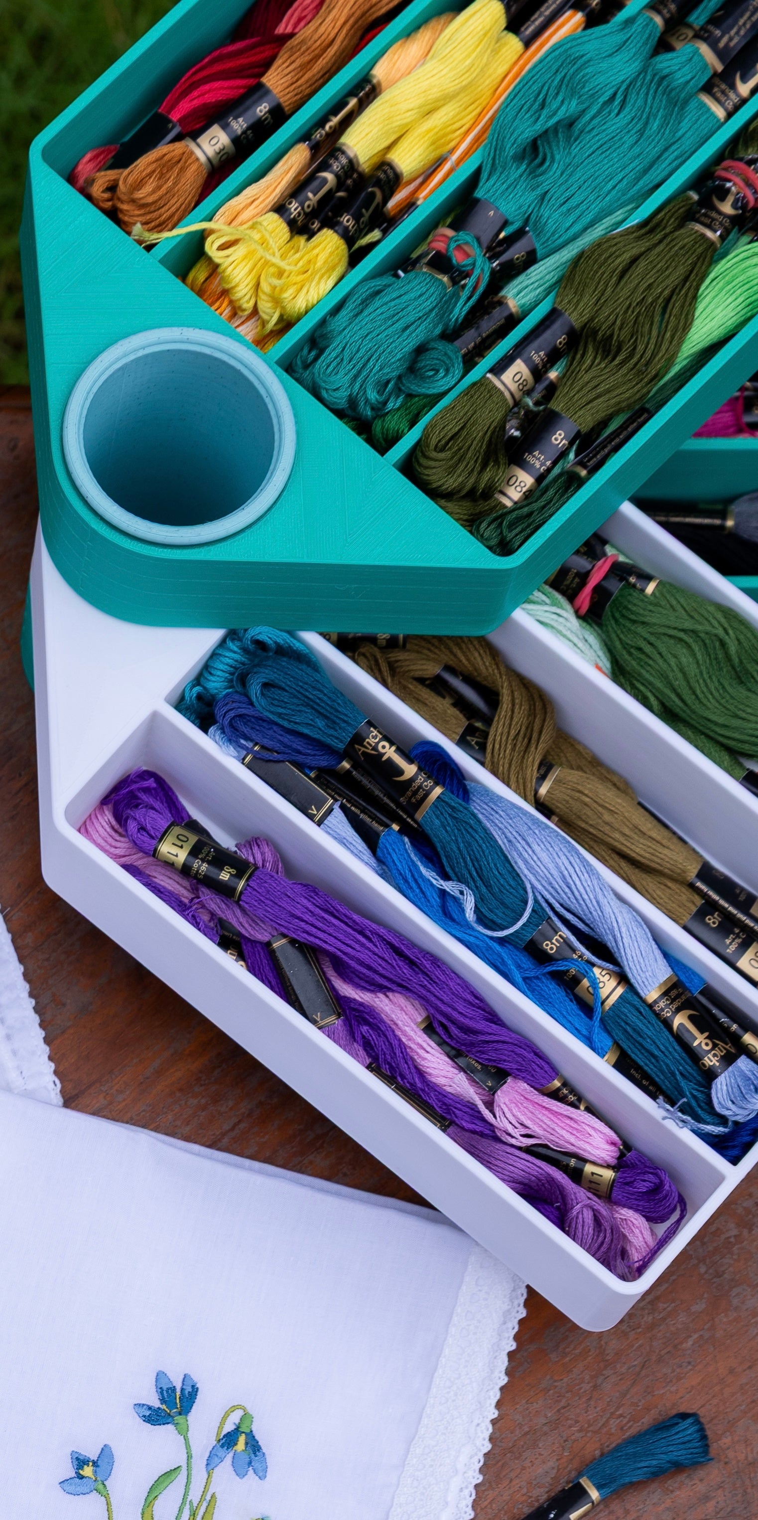 Tidy Threads - Embroidery Thread Organiser Trays